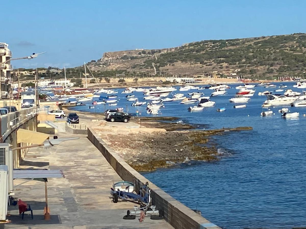 Sea Front Apartment At Mellieha Bay, Malta! 외부 사진
