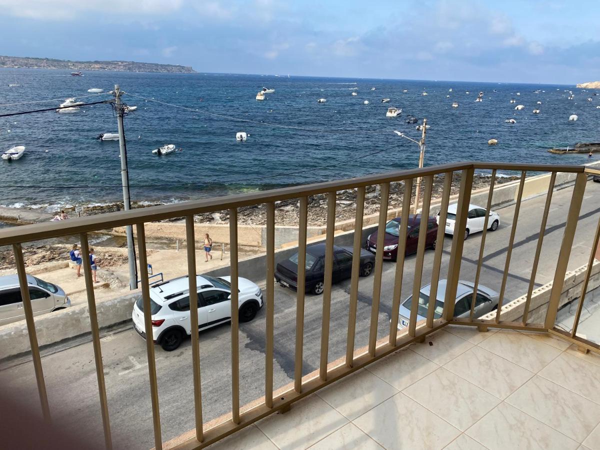 Sea Front Apartment At Mellieha Bay, Malta! 외부 사진