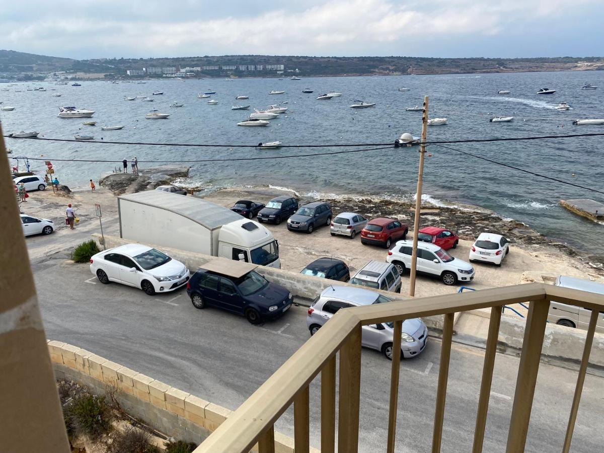 Sea Front Apartment At Mellieha Bay, Malta! 외부 사진