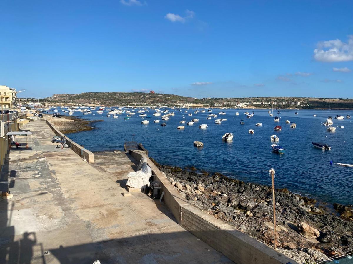 Sea Front Apartment At Mellieha Bay, Malta! 외부 사진